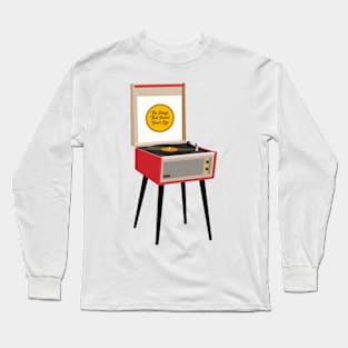 Songs Saved Your Life Dansette Record Player Long Sleeve T-Shirt